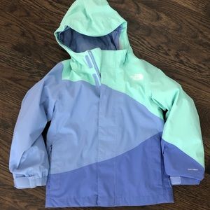 Girls’ North Face Hooded Ski Jacket (Girl XS/S)